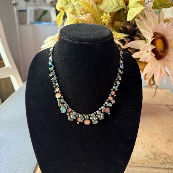 Sorrelli Brass Tone Crystal Necklace with Extender - Picture 5 of 7